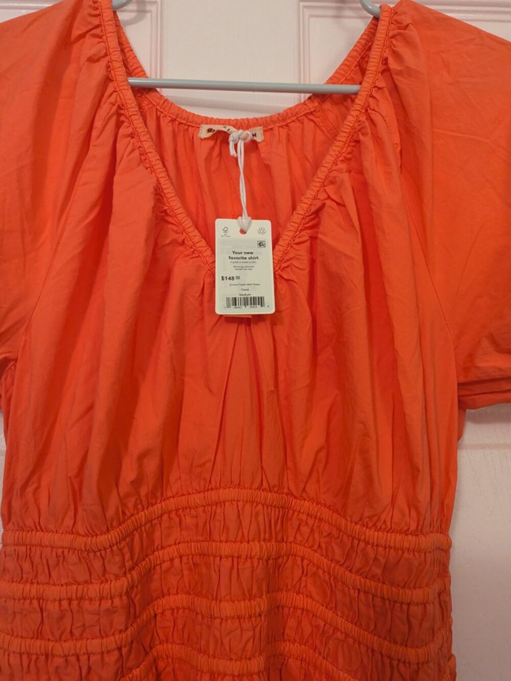 Marine Layer Emery Poplin midi dress - Picture 3 of 4